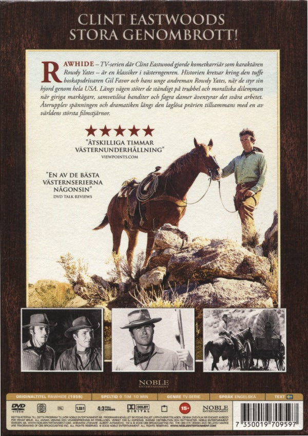 DVD - Rawhide: Prärie - Volym 1