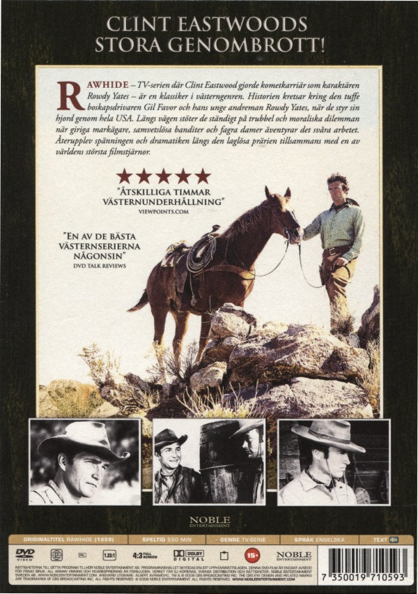 DVD - Rawhide: Prärie - Volym 2