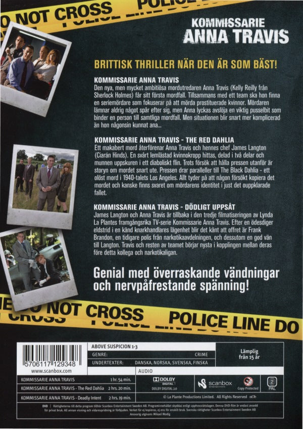 Kommissarie Anna Travis 1-3 (3-Disc)