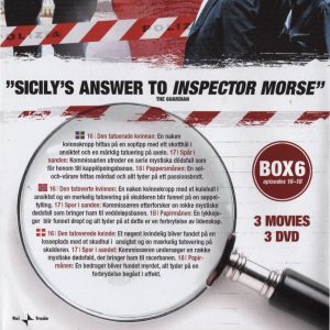 Kommissarie Montalbano - Box 6 (3-disc)