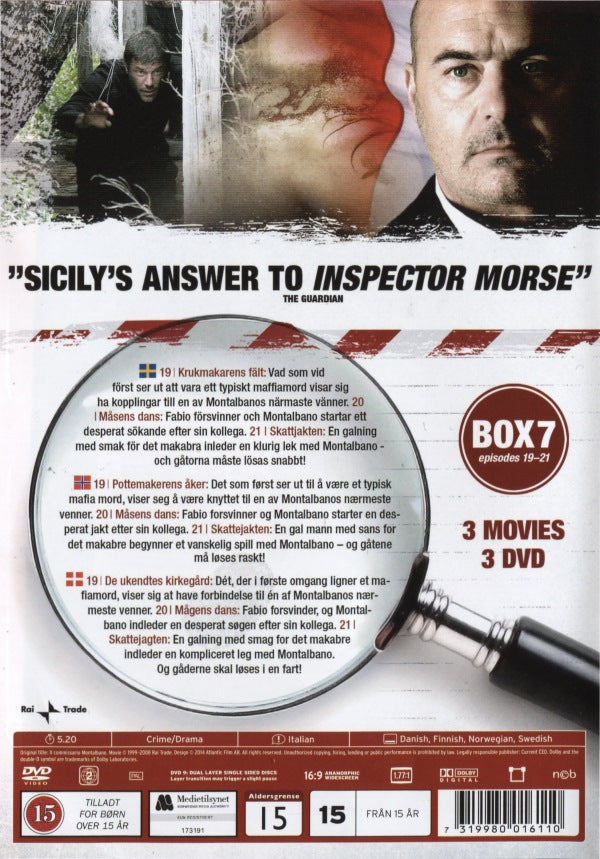Kommissarie Montalbano - Box 7 (3-disc)