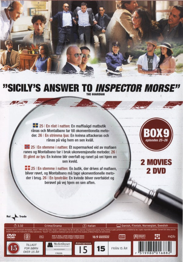 Kommissarie Montalbano - Box 9 (2-disc)