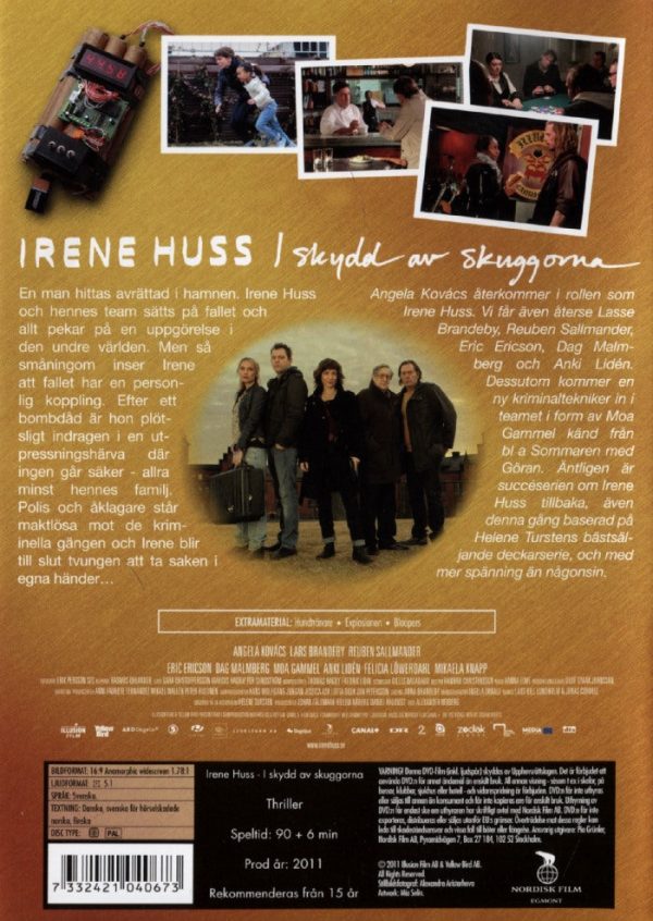 DVD - Irene Huss # 11 : I Skydd Av Skuggorna