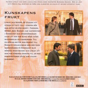 DVD - Kommissarie Lynley # 16 : Kunskapens Frukt baksida