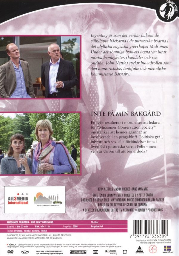 DVD - Morden i Midsomer # 80 : Inte på min Bakgård