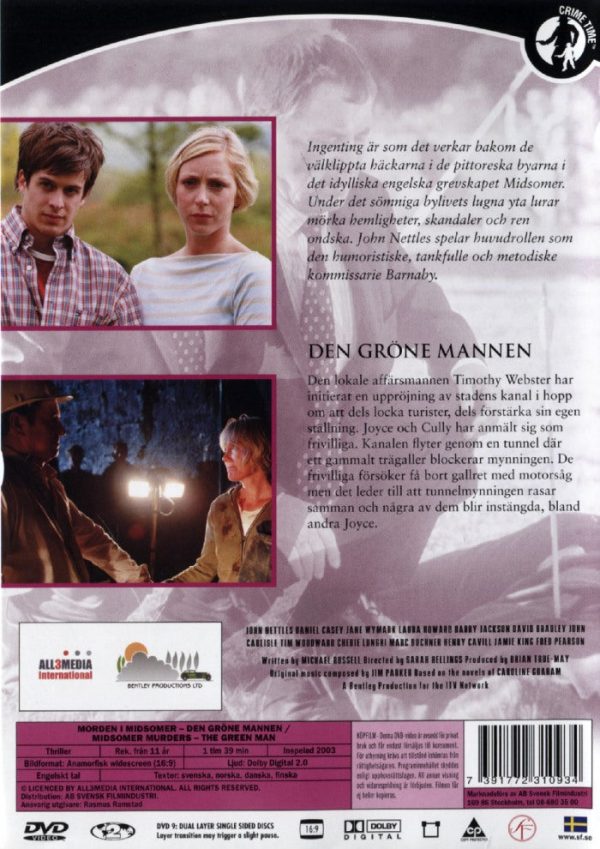 DVD - Morden i Midsomer # 29 : Den gröne mannen