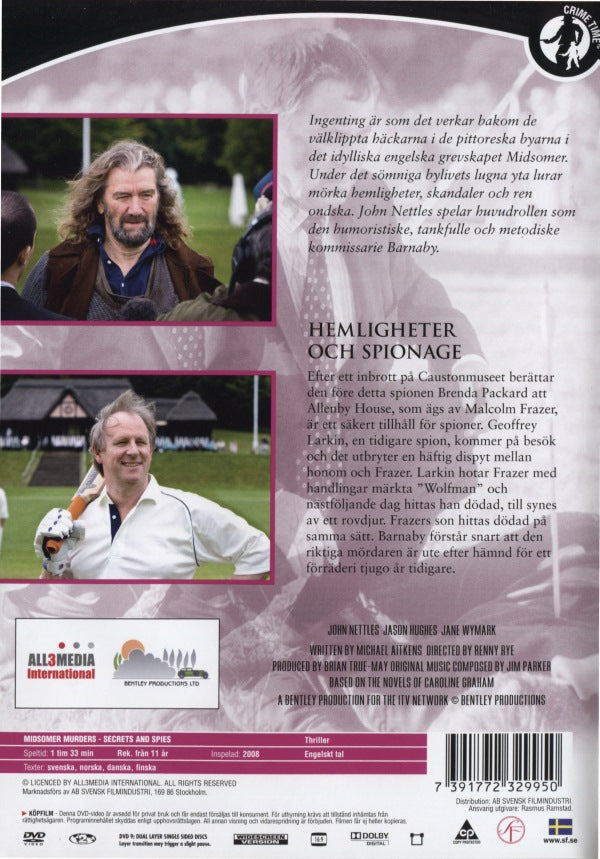 DVD - Morden i Midsomer # 69: Hemligheter och spionage