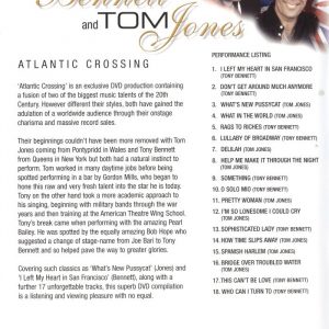 DVD - Legends in Concert - Tony Bennett and Tom Jones: Atlantic Crossing