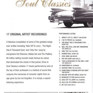 DVD - Legends in Concert - Drive-In Soul Classics