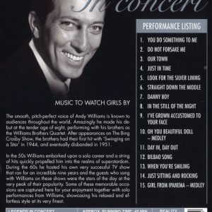 DVD - Legends on Stage - Andy Williams in Concert