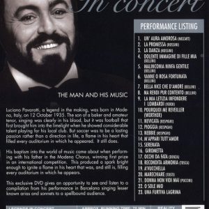 DVD - Legends on Stage - Luciano Pavarotti In Concert