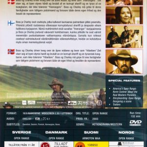 DVD - Open Range (Kevin Costner) (Beg) - Bild 2