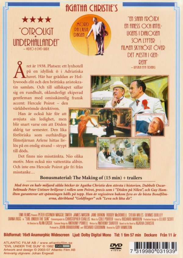 DVD - Mord på ljusa dagen (Agatha Christie)
