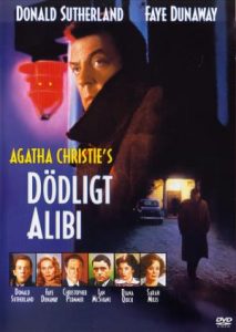 DVD - Dödligt Alibi (Agatha Christie) framsida