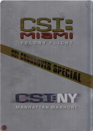 images DVD - CSI : Crossover Special (Steelbox) front cover