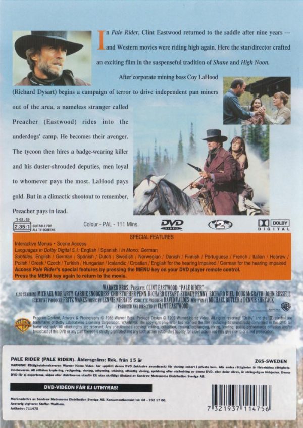 DVD - Pale Rider