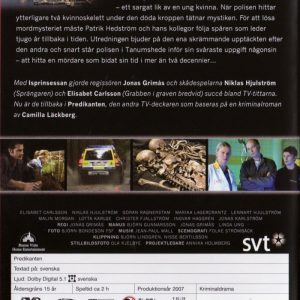 DVD - Camilla Läckberg : Predikanten baksida