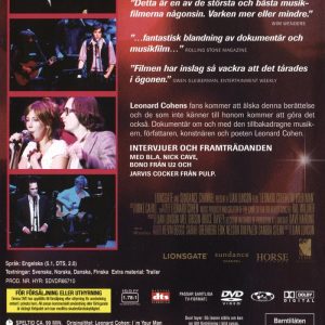 DVD - Leonard Cohen : I'm Your Man
