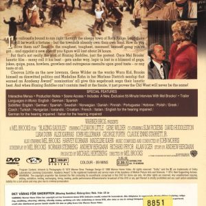 DVD - Blazing Saddles (Det Våras för Sheriffen)