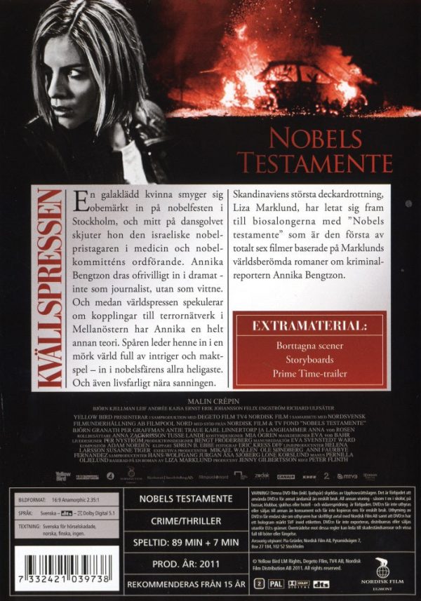 DVD - Nobels Testamente