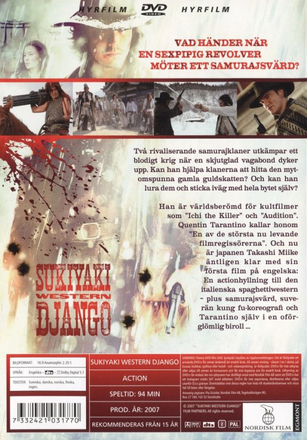 DVD - Sukiyaki Western Django