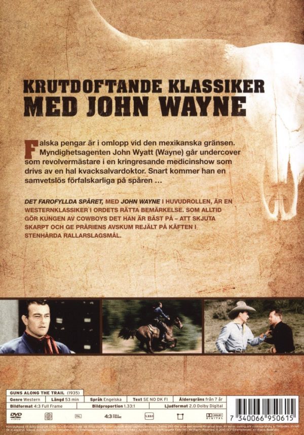 DVD - Det Farofyllda Spåret (John Wayne)