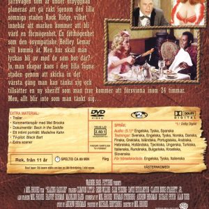 DVD - Blazing Saddles (Det Våras För Sheriffen) (Specialutgåva)