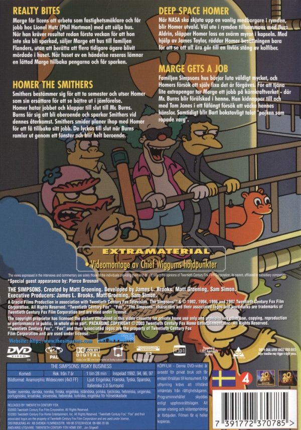DVD - Simpsons : Risky Business