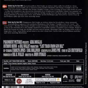 DVD - Last Train From Gun Hill