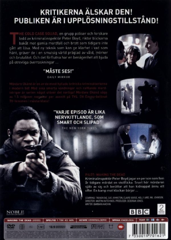 DVD - Mördare Okänd - Pilotavsnittet