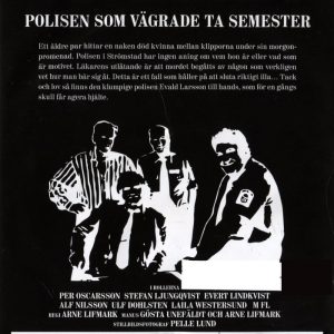 DVD - Polisen I Strömstad - Polisen Som Vägrade Ta Semester