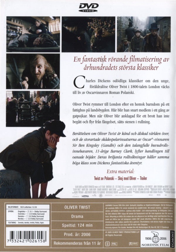 DVD - Oliver Twist (2005)