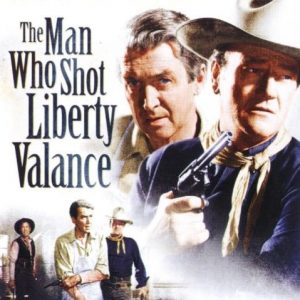 DVD - Man Who Shot Liberty Valance front cover