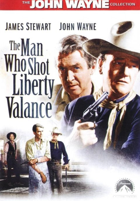 DVD - Man Who Shot Liberty Valance front cover