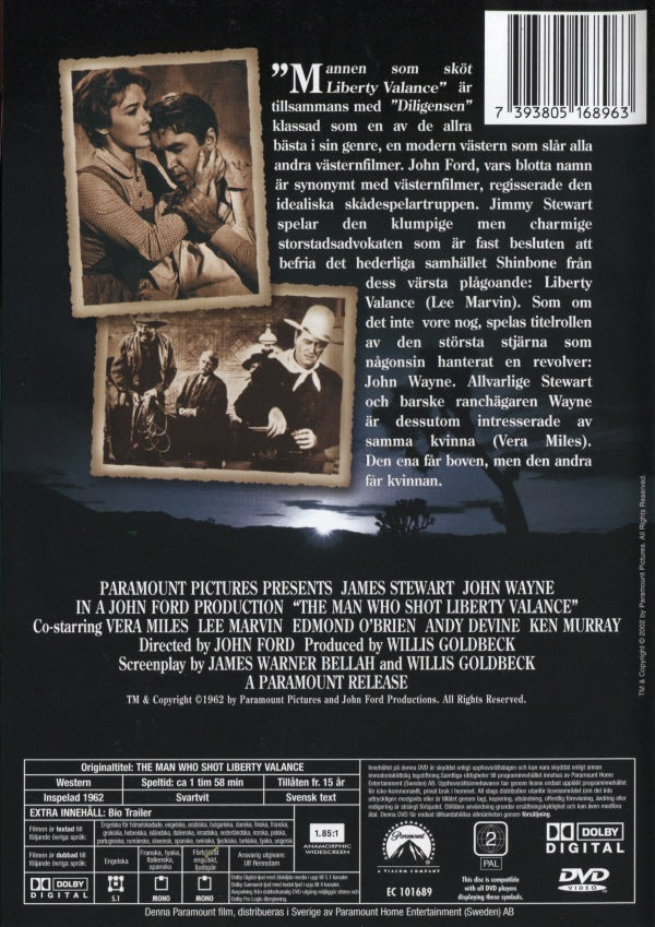 DVD - Man Who Shot Liberty Valance