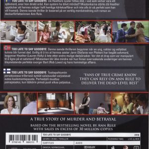 DVD - Too Late To Say Goodbye (Rob Lowe) back cover