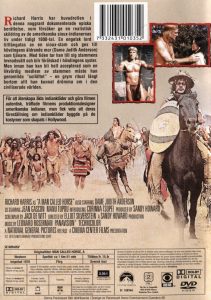 DVD - A Man Called Horse (Richard Harris) (1970) back cover