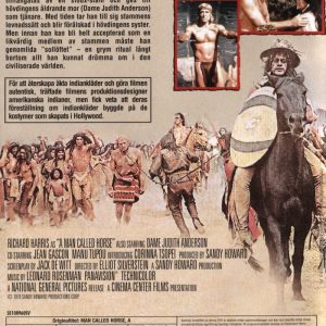 DVD - A Man Called Horse (Richard Harris) (1970) back cover