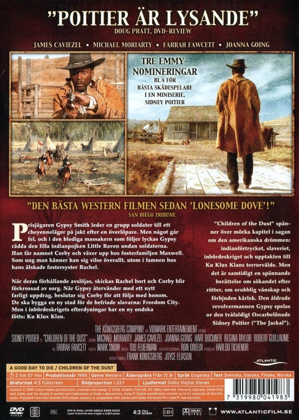 DVD - A Good Day to Die (1995) back cover