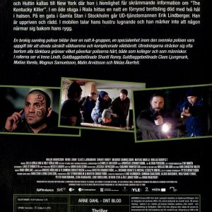 DVD - Arne Dahl: Ont blod back cover