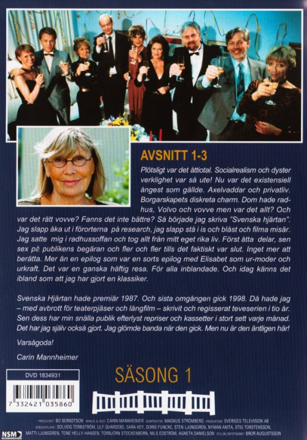 DVD - Svenska Hjärtan DVD 1