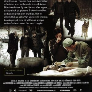 DVD - Van Veeteren: Svalan, katten, rosen, döden back cover
