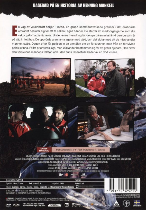 DVD - Wallander # 17 : Tjuven