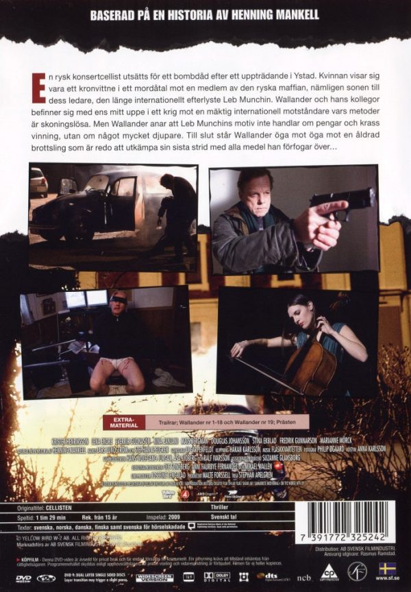 DVD - Wallander # 18 : Cellisten