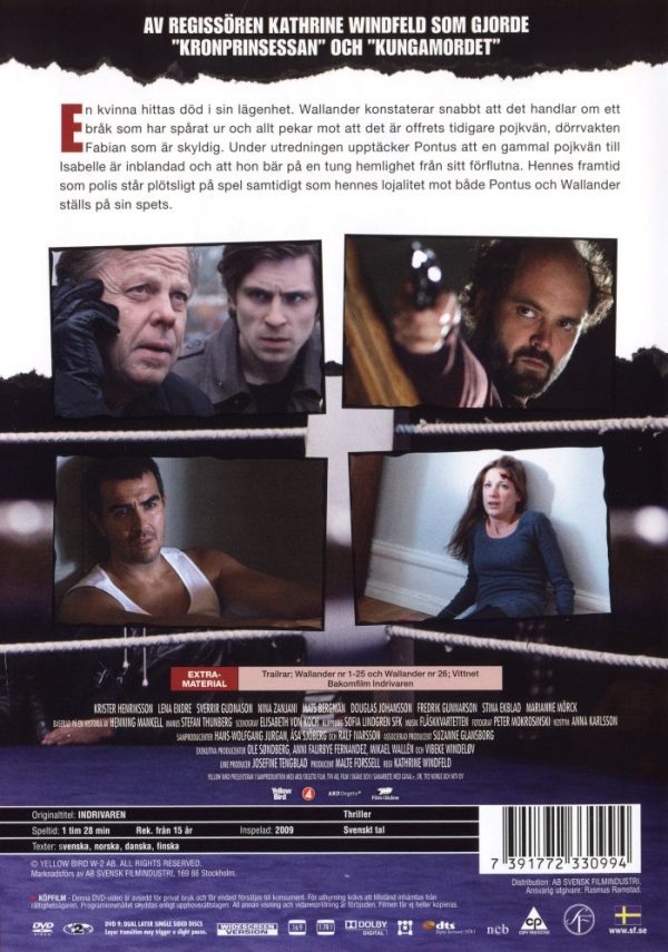 DVD - Wallander # 25 : Indrivaren