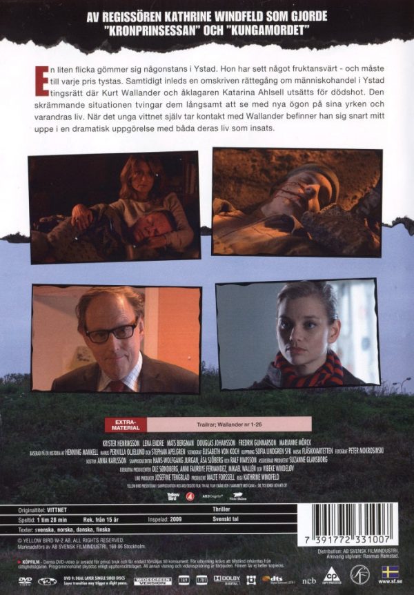 DVD - Wallander # 26 : Vittnet