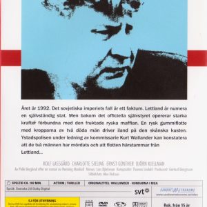 DVD - Wallander # 02 : Hundarna i Riga back cover