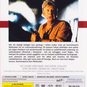 DVD - Wallander # 03 : Den Vita Lejoninnan back cover