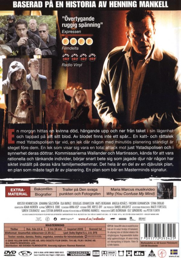 DVD - Wallander # 07 : Mastermind