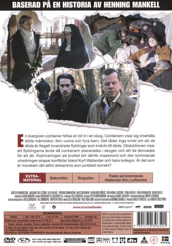 DVD - Wallander # 09 : Täckmanteln